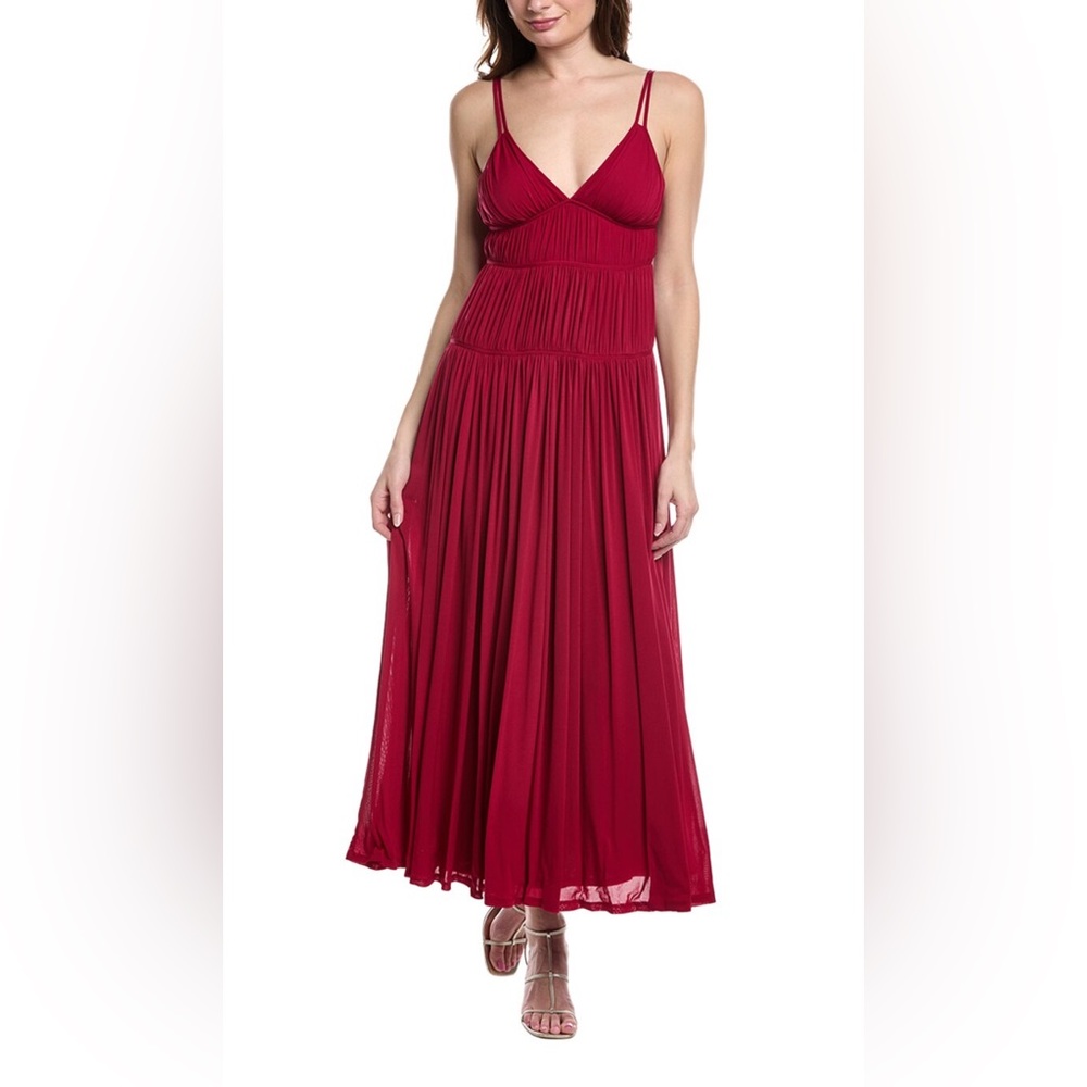 Rebecca Taylor Ruched Maxi Dress
